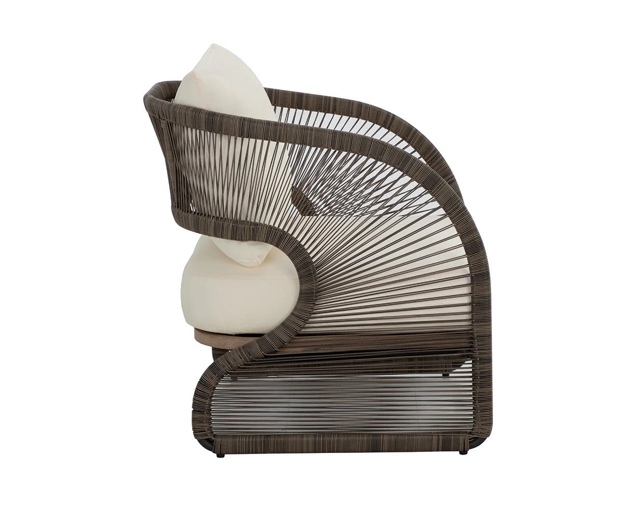 Toulon Lounge Chair - Stinson Cream - Central Designs