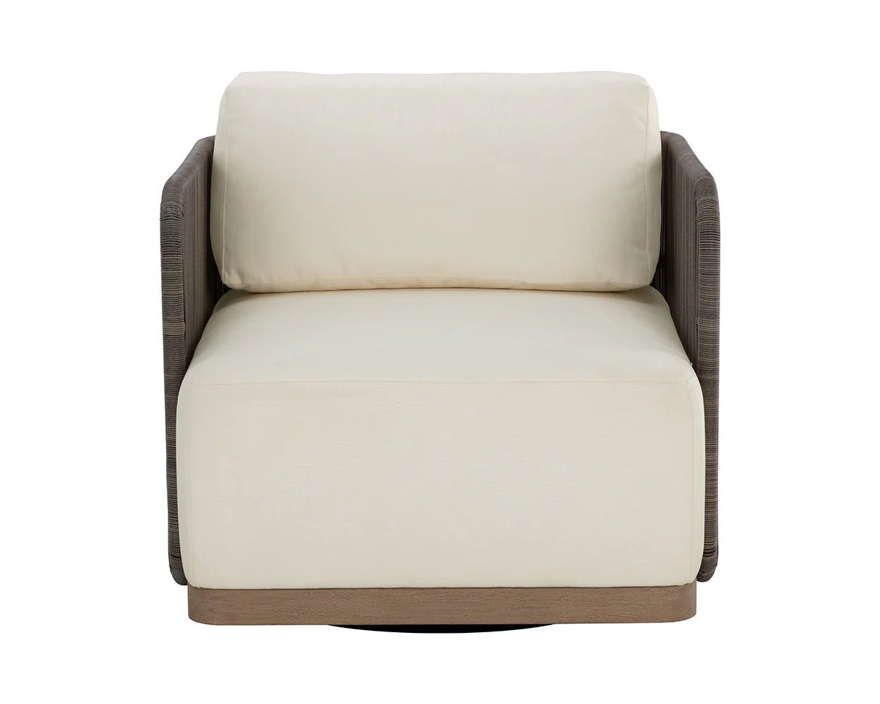 Ravenna Swivel Armchair - Stinson Cream - Central Designs