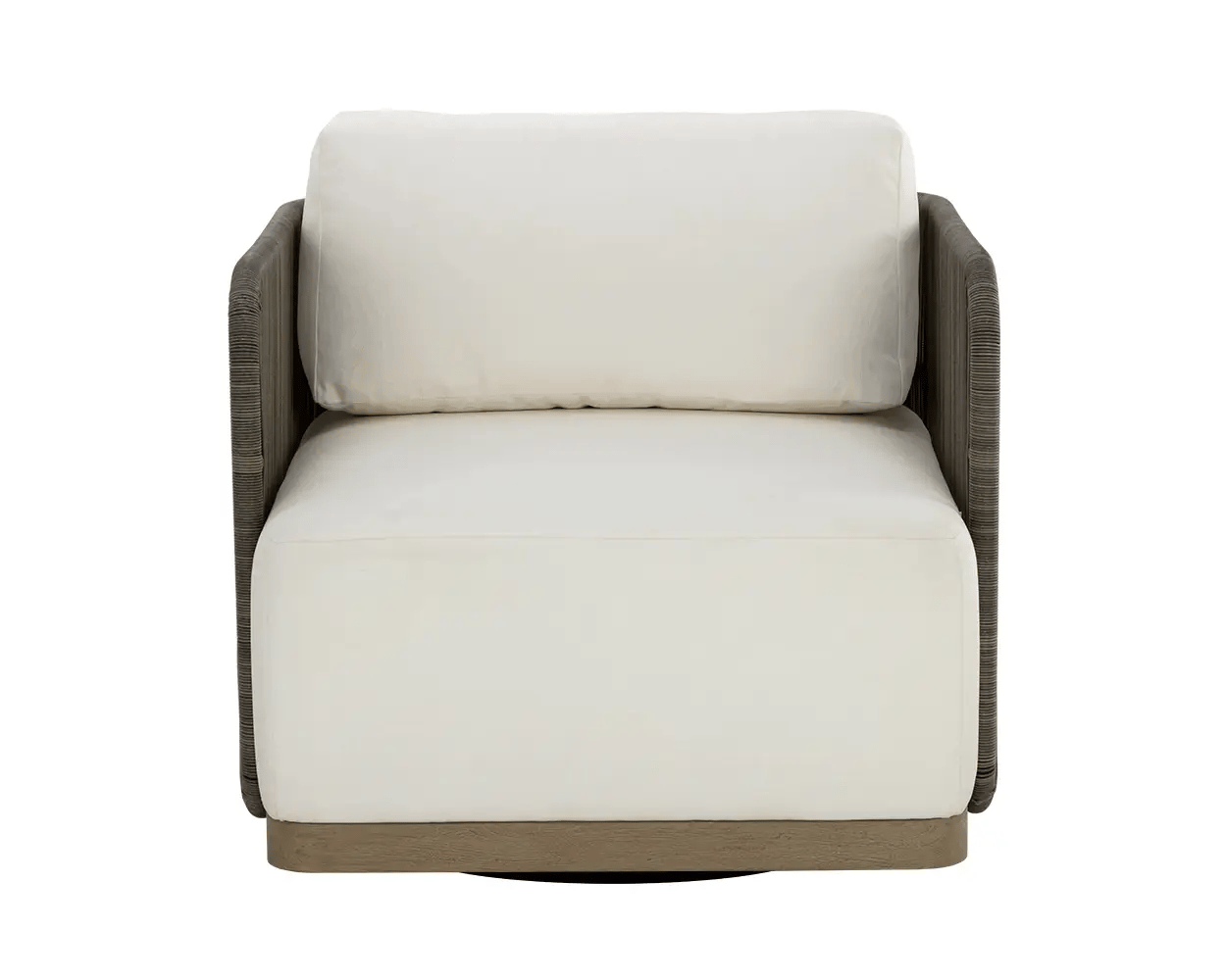 Ravenna Swivel Armchair - Stinson Cream - Central Designs