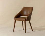 Galen Dining Armchair - Missouri Cognac Leather - Central Designs