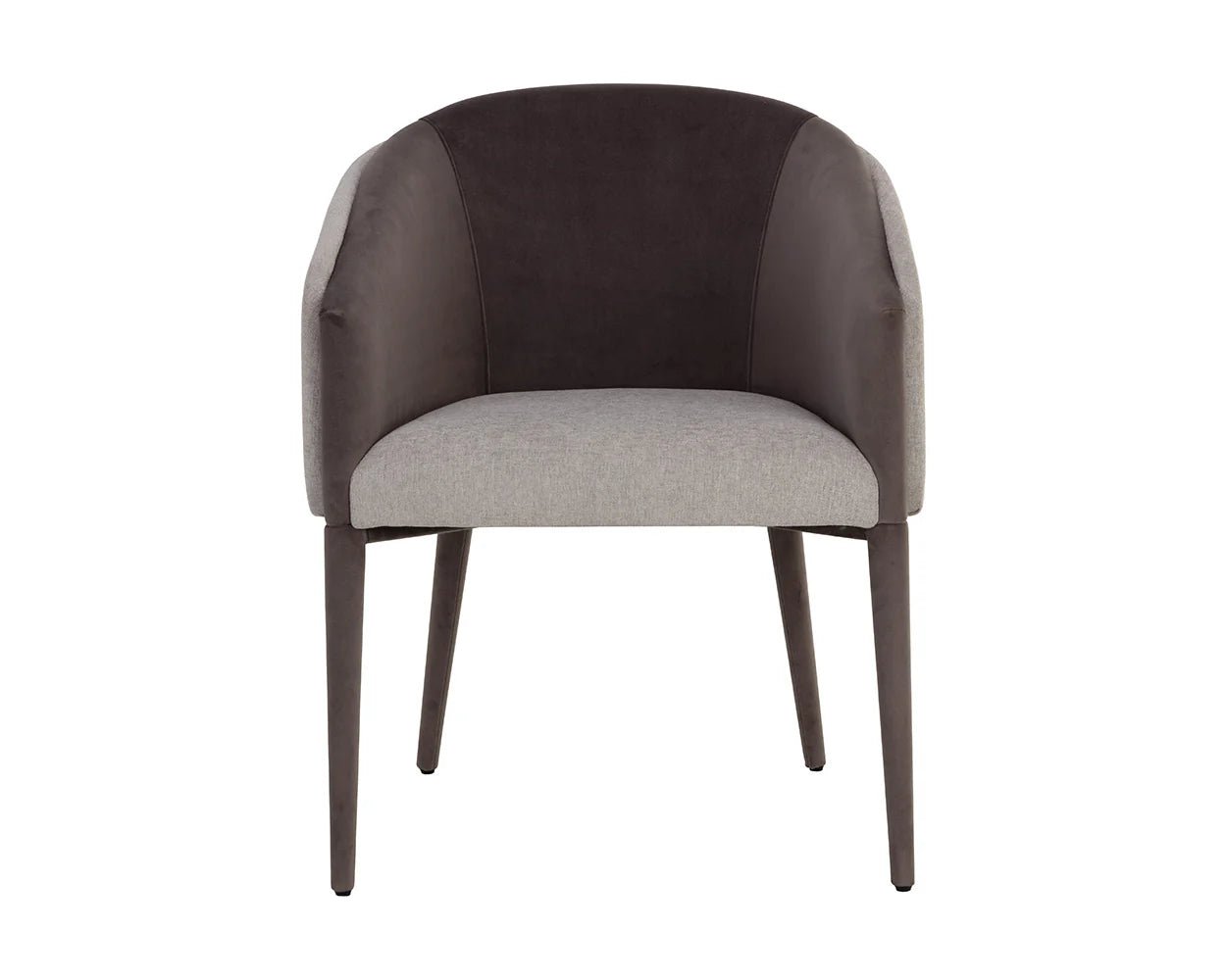 Sheva Dining Armchair - Ernst Sandstone / Meg Ash - Central Designs