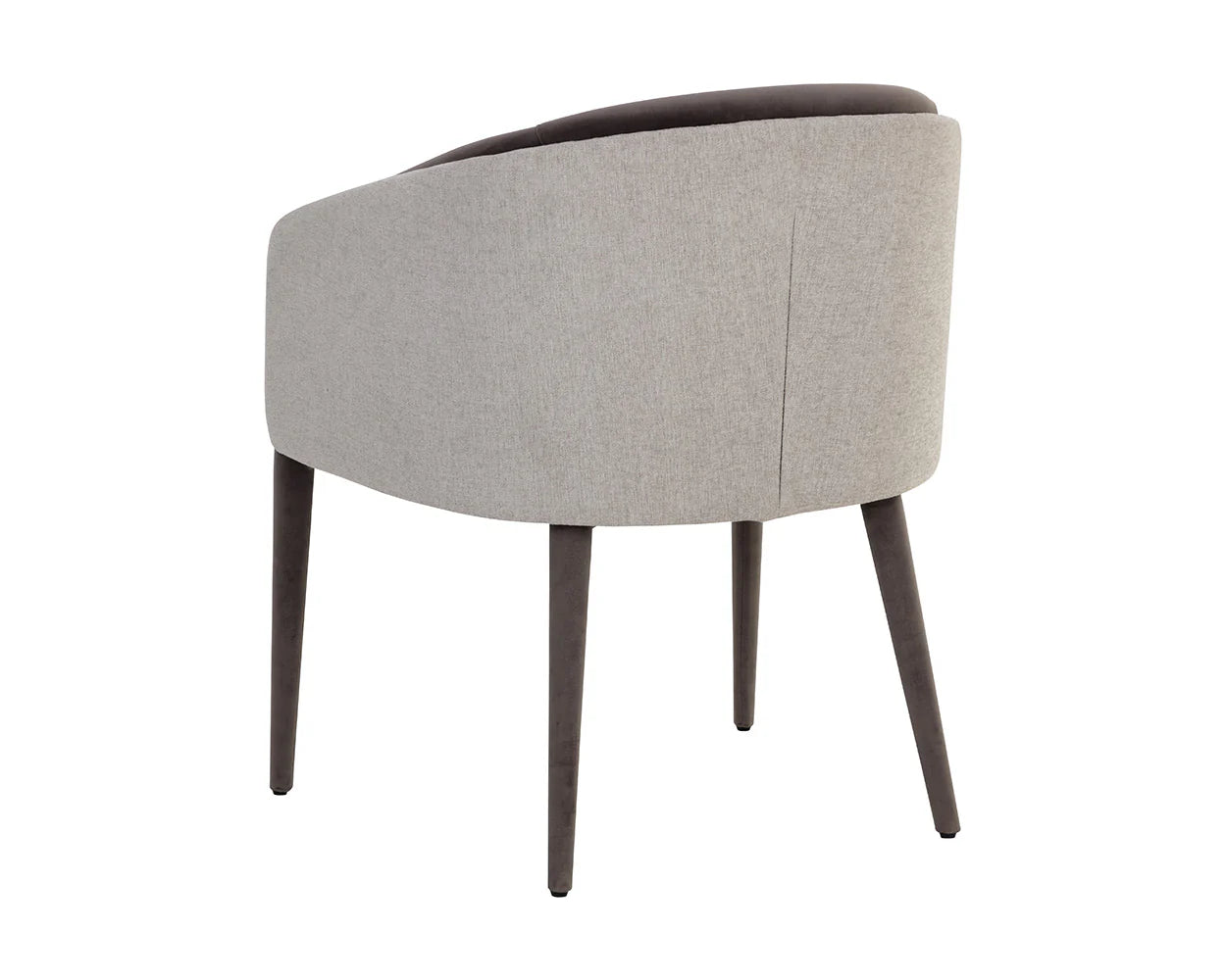 Sheva Dining Armchair - Ernst Sandstone / Meg Ash - Central Designs