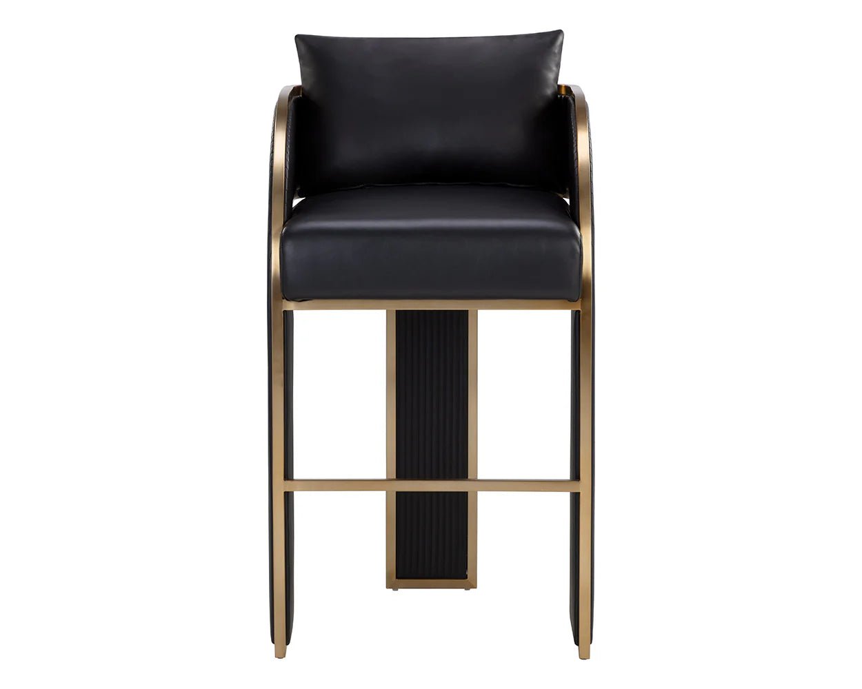 Baz Bar Stool - Napa Black - Central Designs
