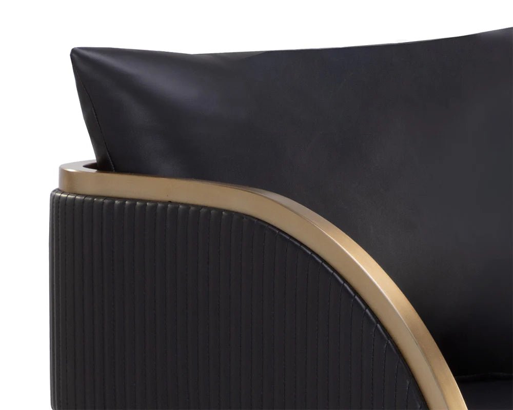 Baz Bar Stool - Napa Black - Central Designs