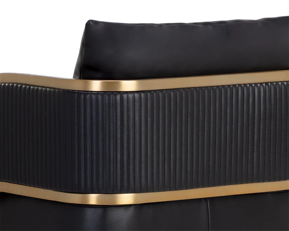 Baz Bar Stool - Napa Black - Central Designs