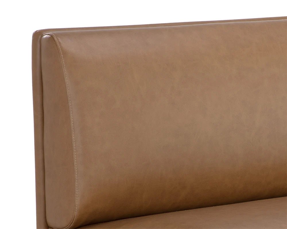 Radcliff Banquette - Milliken Cognac - Central Designs