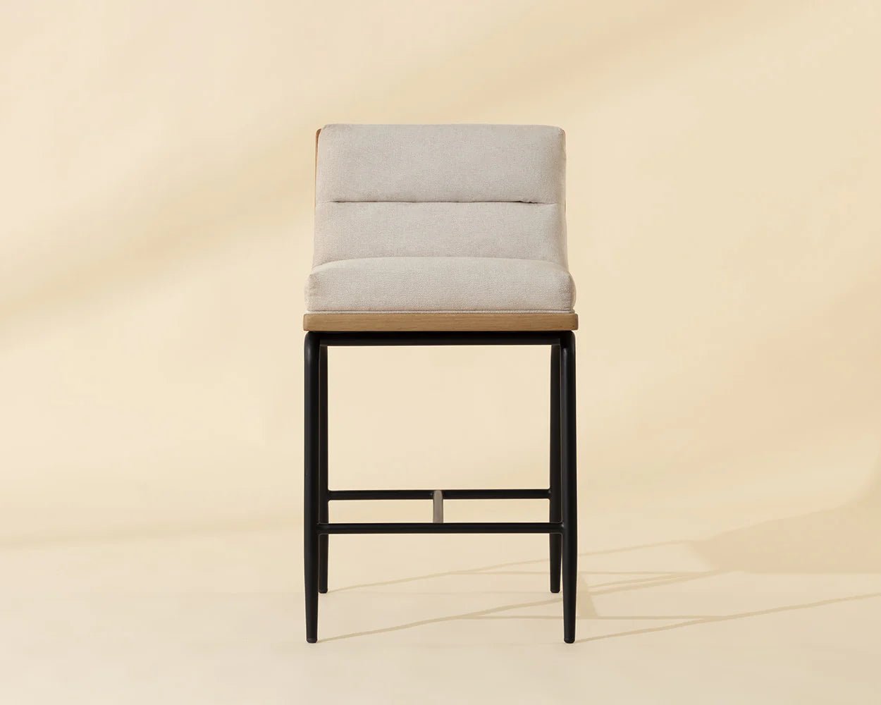 Abilene Counter Stool - Polo Club Muslin - Central Designs