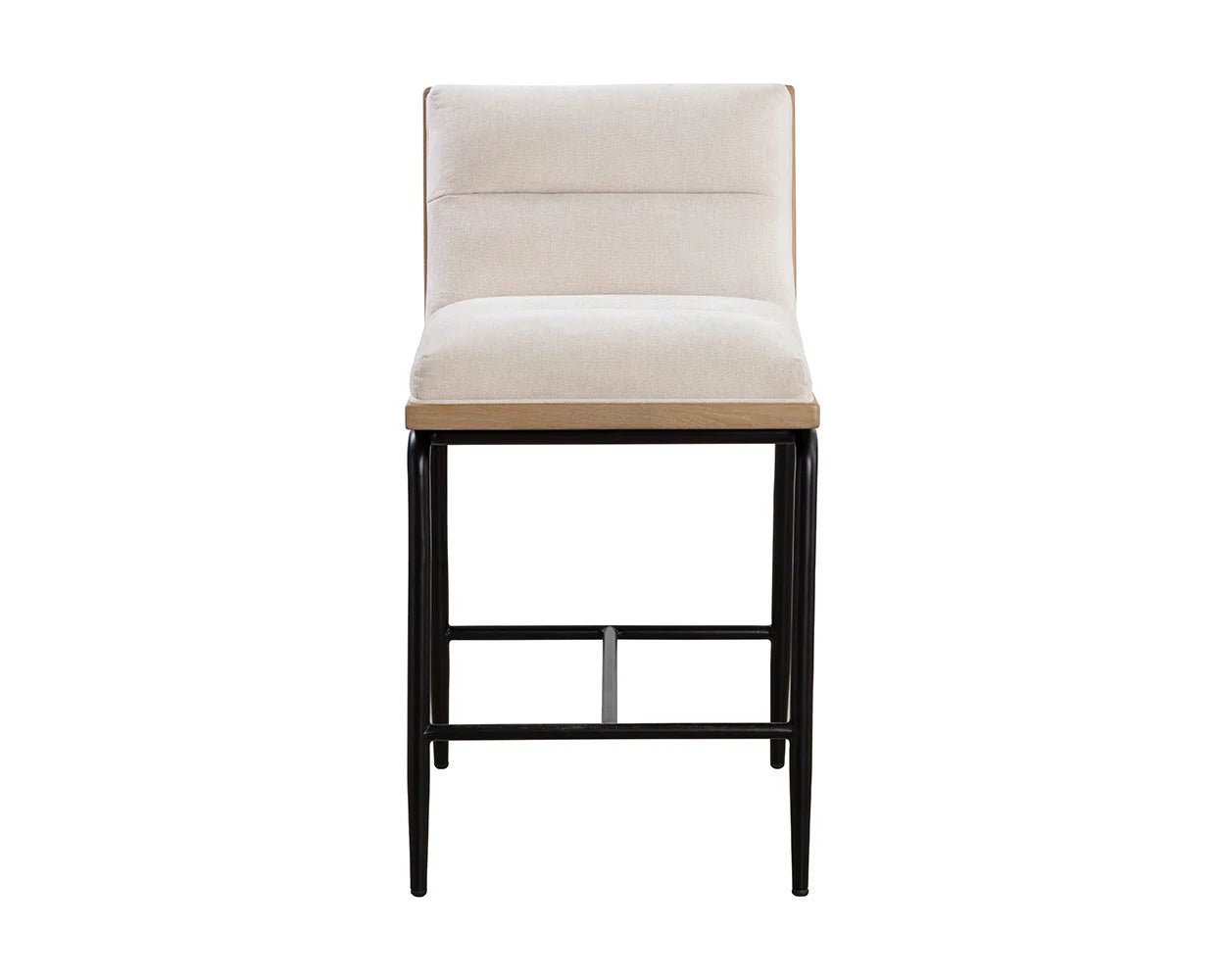 Abilene Counter Stool - Polo Club Muslin - Central Designs