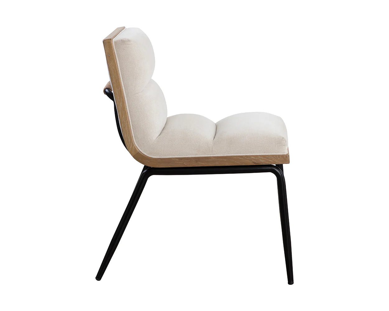 Abilene Dining Chair - Polo Club Muslin - Central Designs
