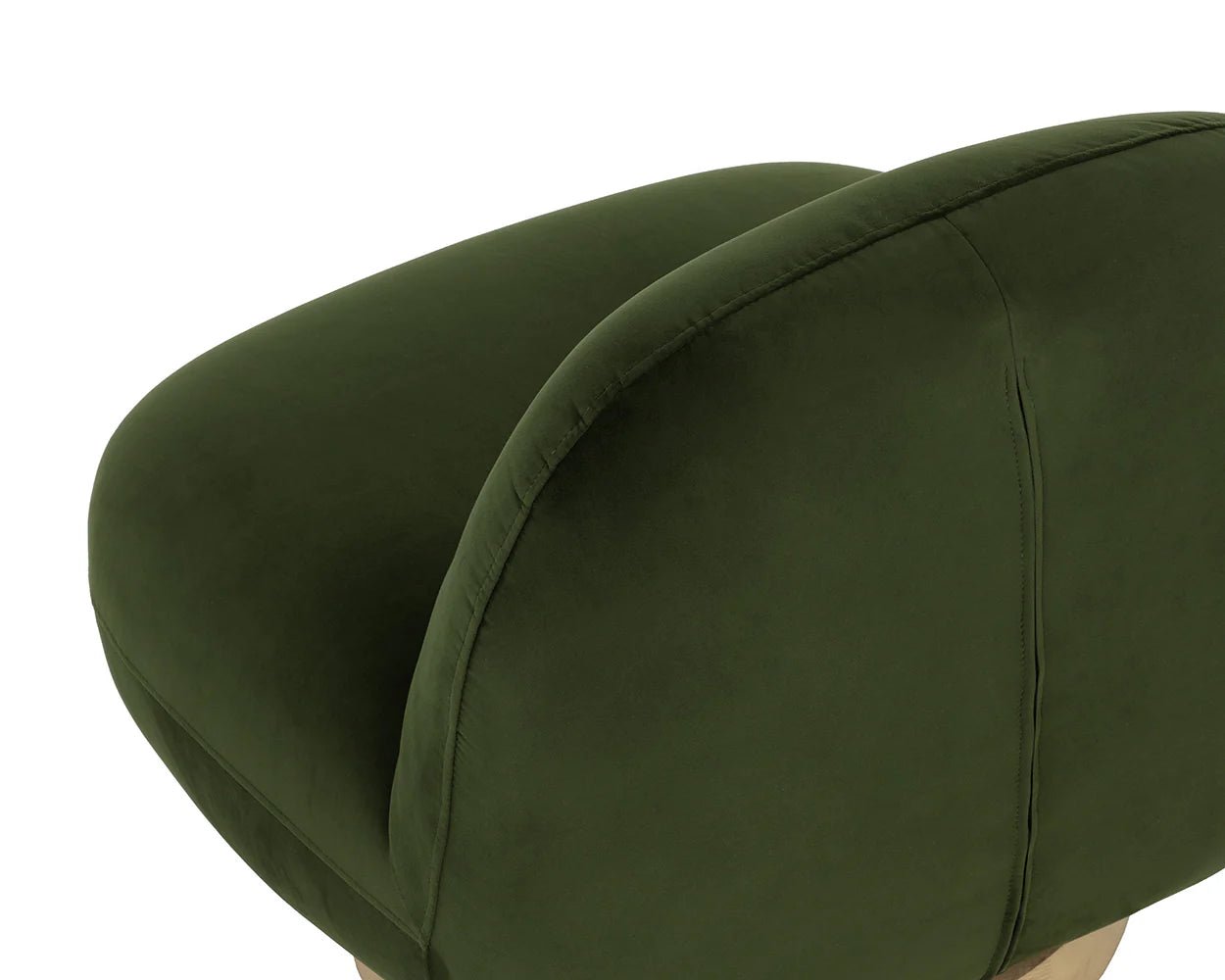 Franze Swivel Lounge Chair - Moss Green - Central Designs
