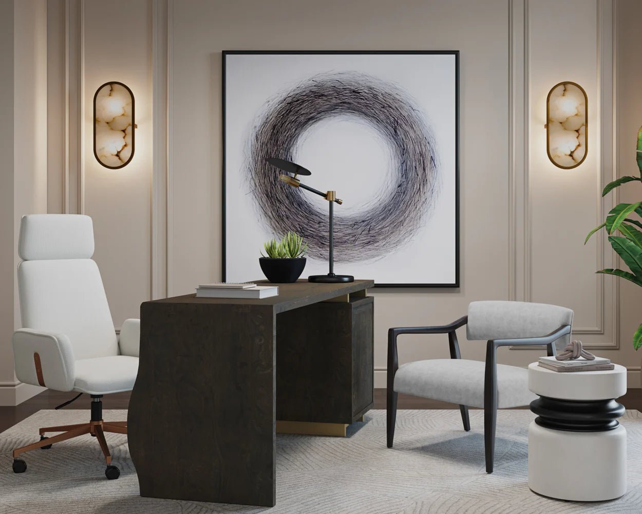 Sumie End Table - Central Designs