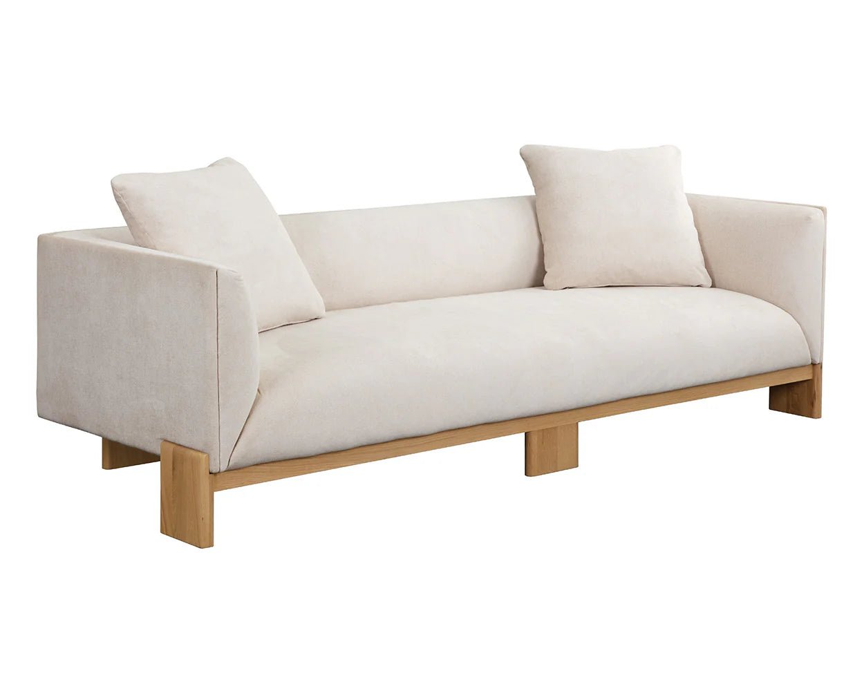 Anwa Sofa - Polo Club Muslin - Central Designs