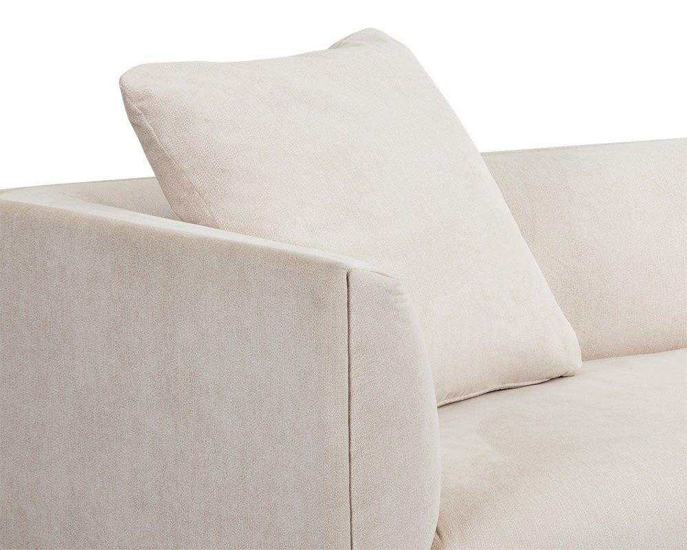 Anwa Sofa - Polo Club Muslin - Central Designs