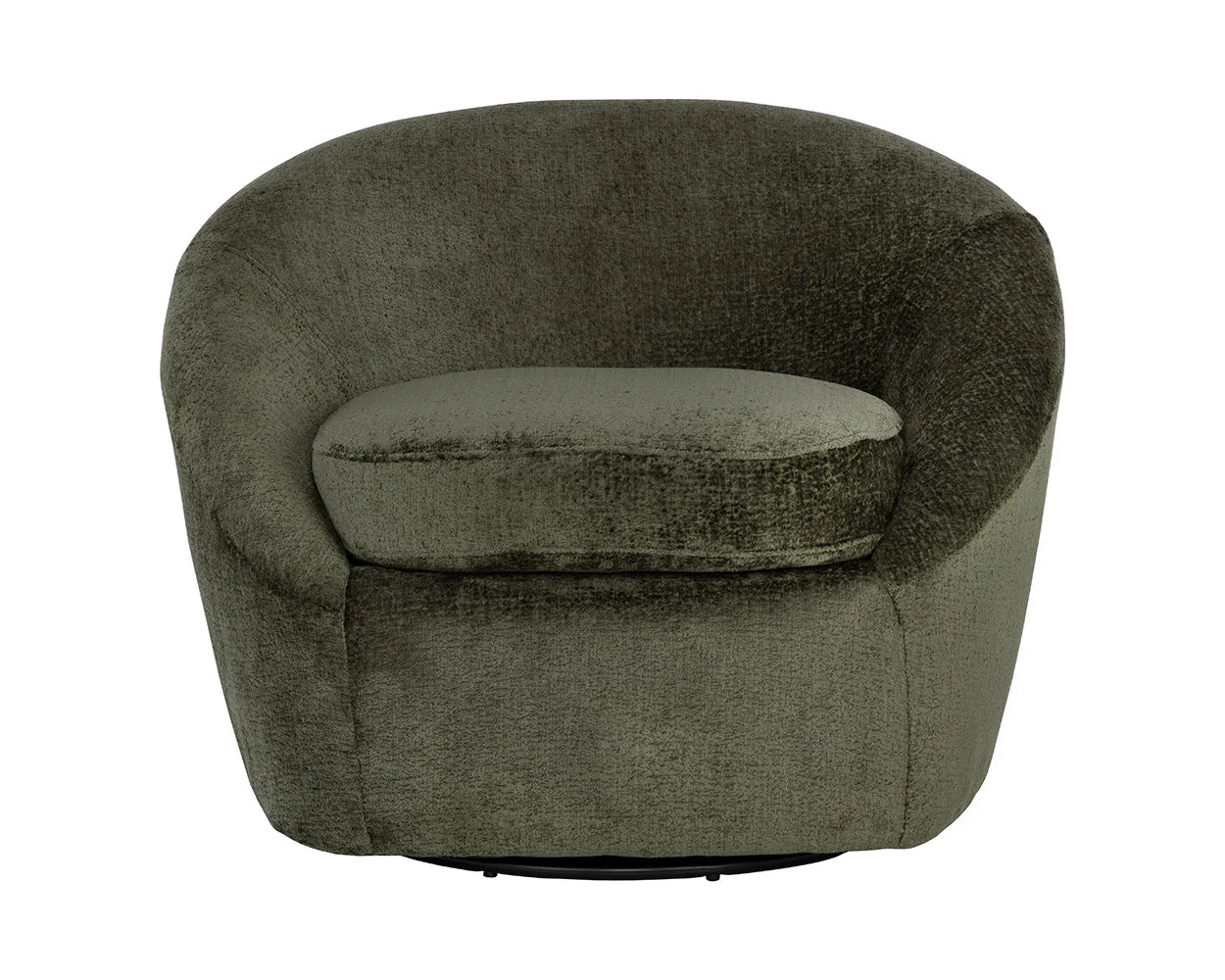 Bliss Swivel Lounge Chair Bergen Olive