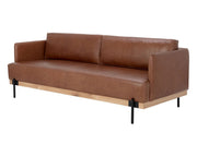 Saul Sofa - Shalimar Tobacco Leather - Central Designs