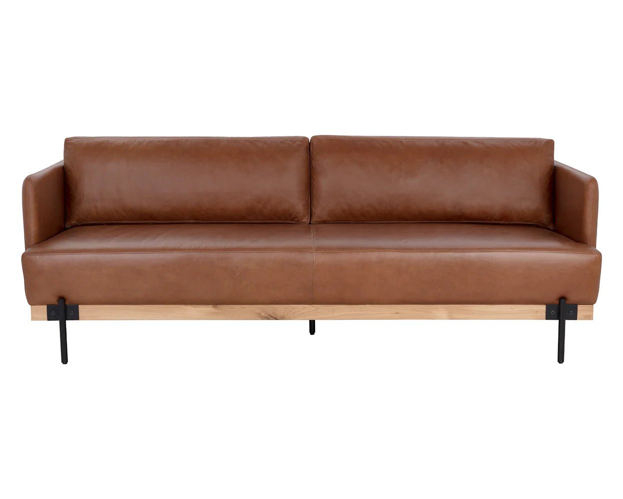 Saul Sofa - Shalimar Tobacco Leather - Central Designs