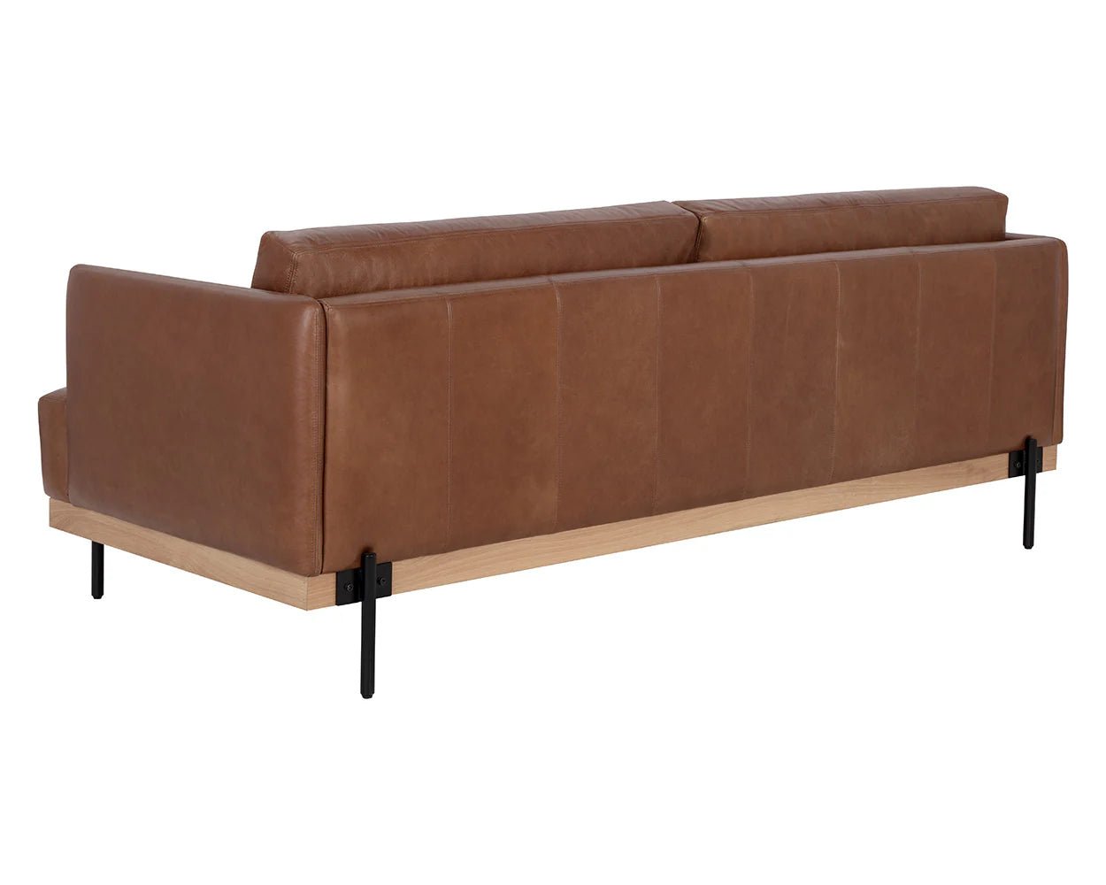 Saul Sofa - Shalimar Tobacco Leather - Central Designs