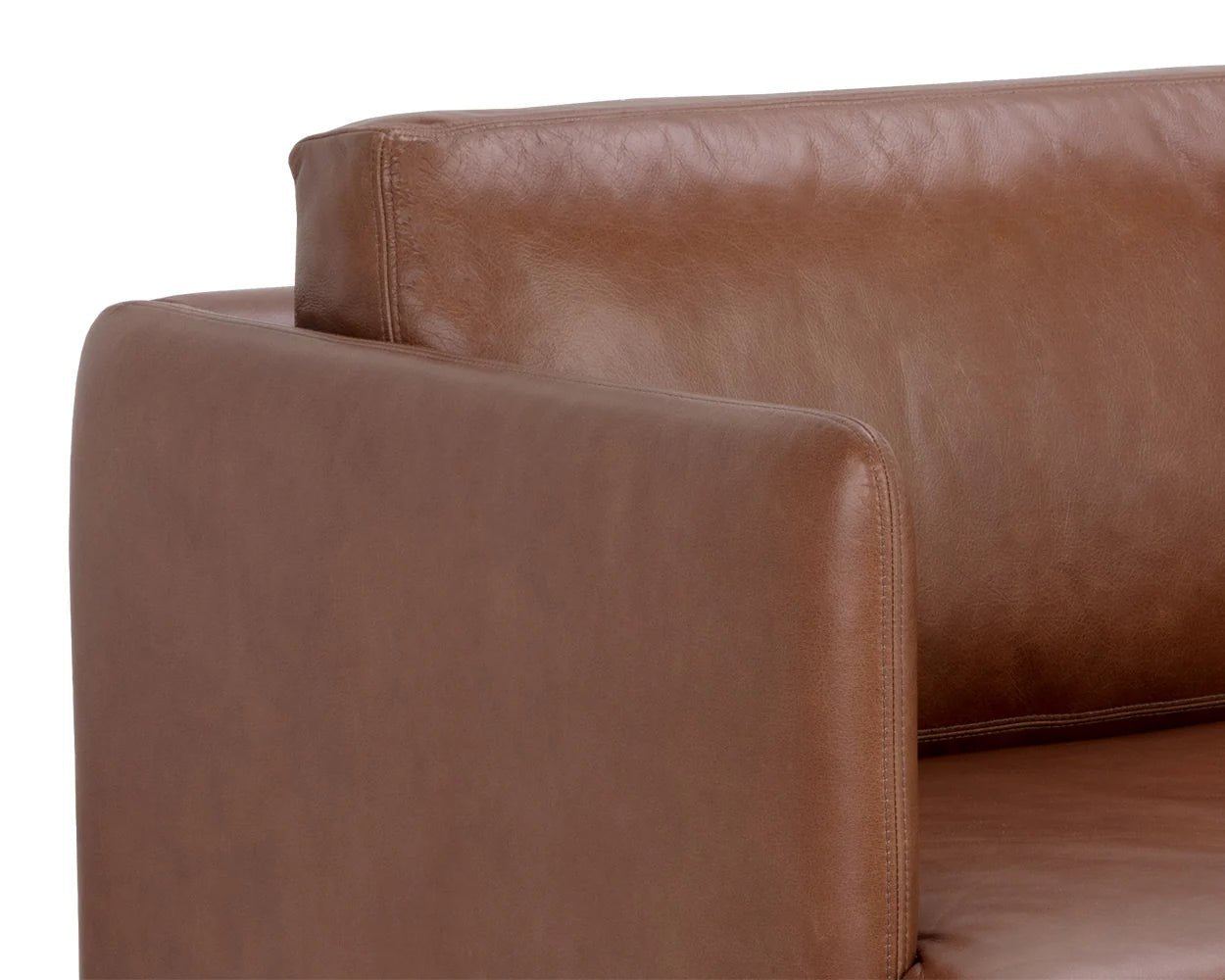 Saul Sofa - Shalimar Tobacco Leather - Central Designs
