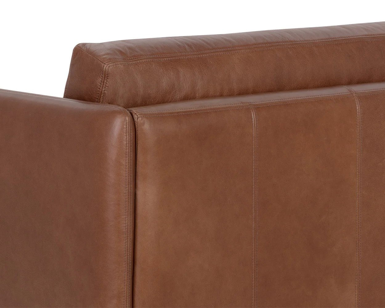 Saul Sofa - Shalimar Tobacco Leather - Central Designs