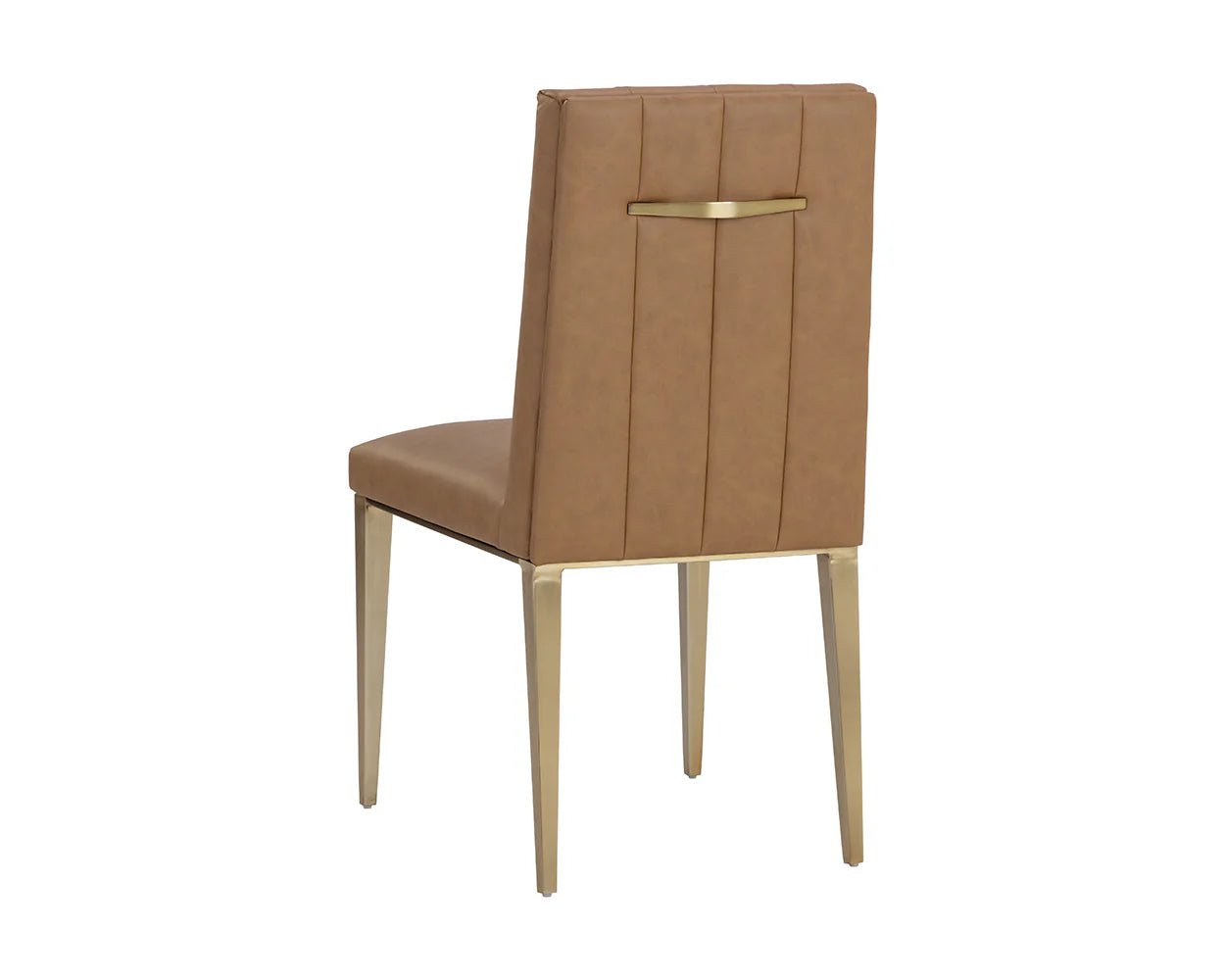 Wilbur Dining Chair - Milliken Cognac - Central Designs