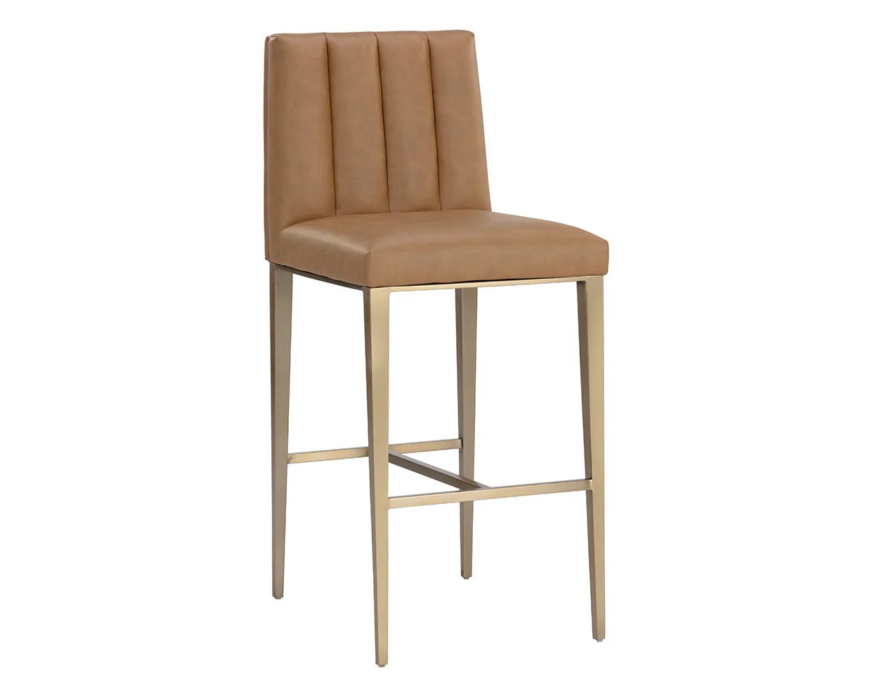 Wilbur Barstool - Milliken Cognac - Central Designs