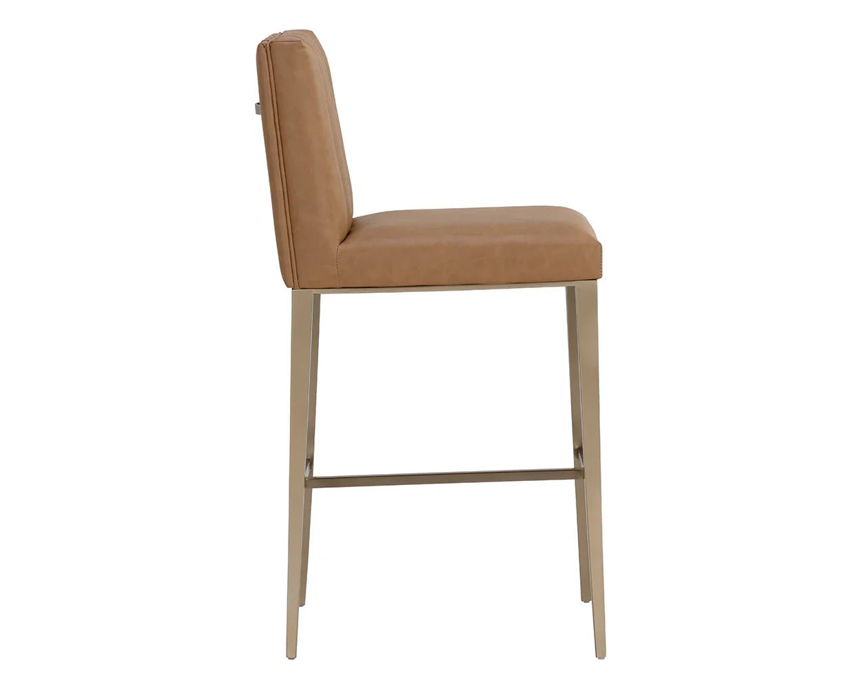 Wilbur Barstool - Milliken Cognac - Central Designs