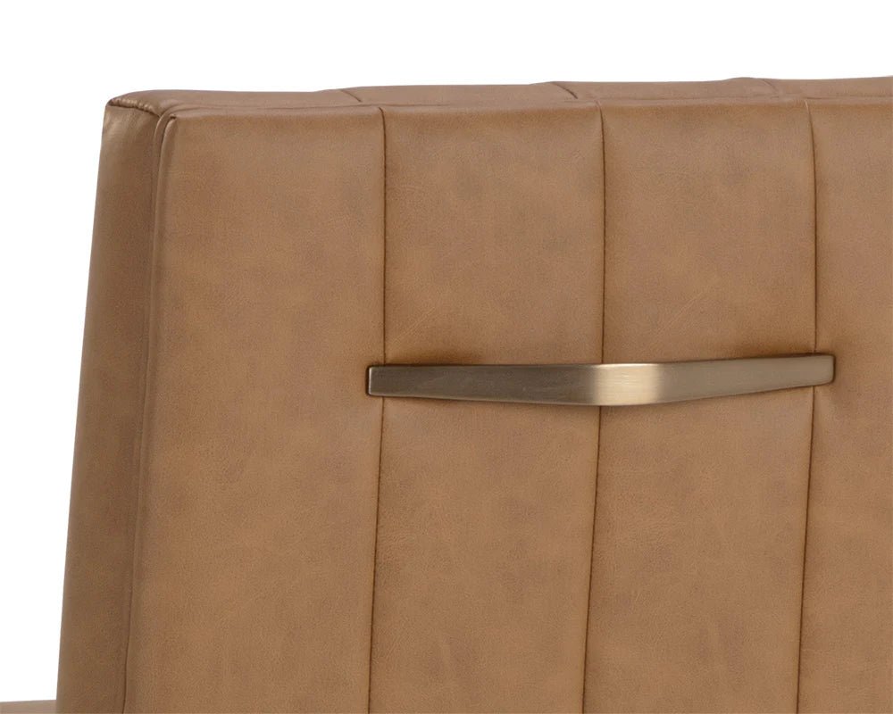 Wilbur Barstool - Milliken Cognac - Central Designs