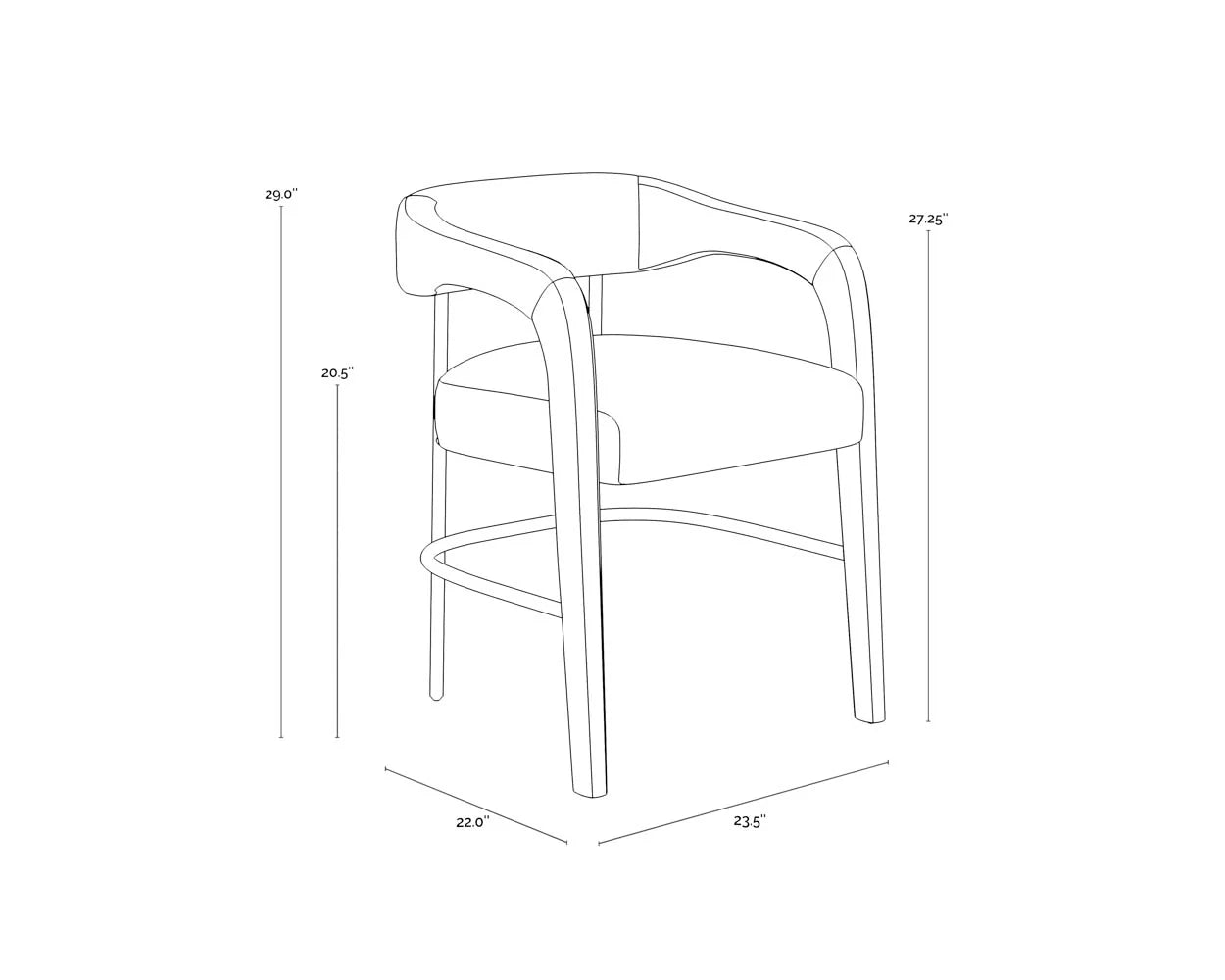 Mavia Dining Armchair