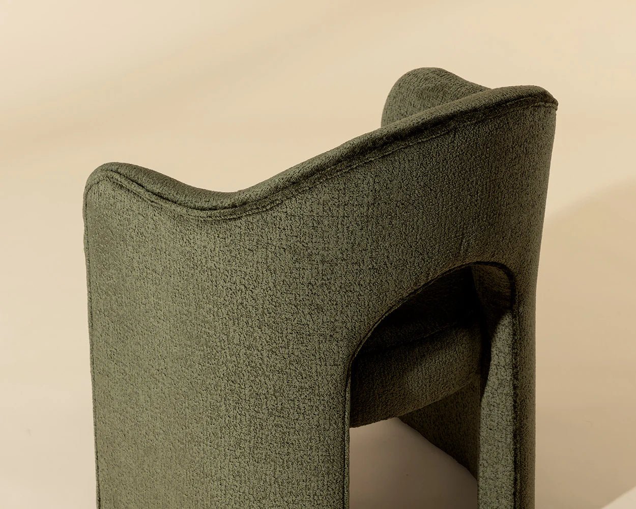 Anaya Dining Armchair - Bergen Olive - Central Designs