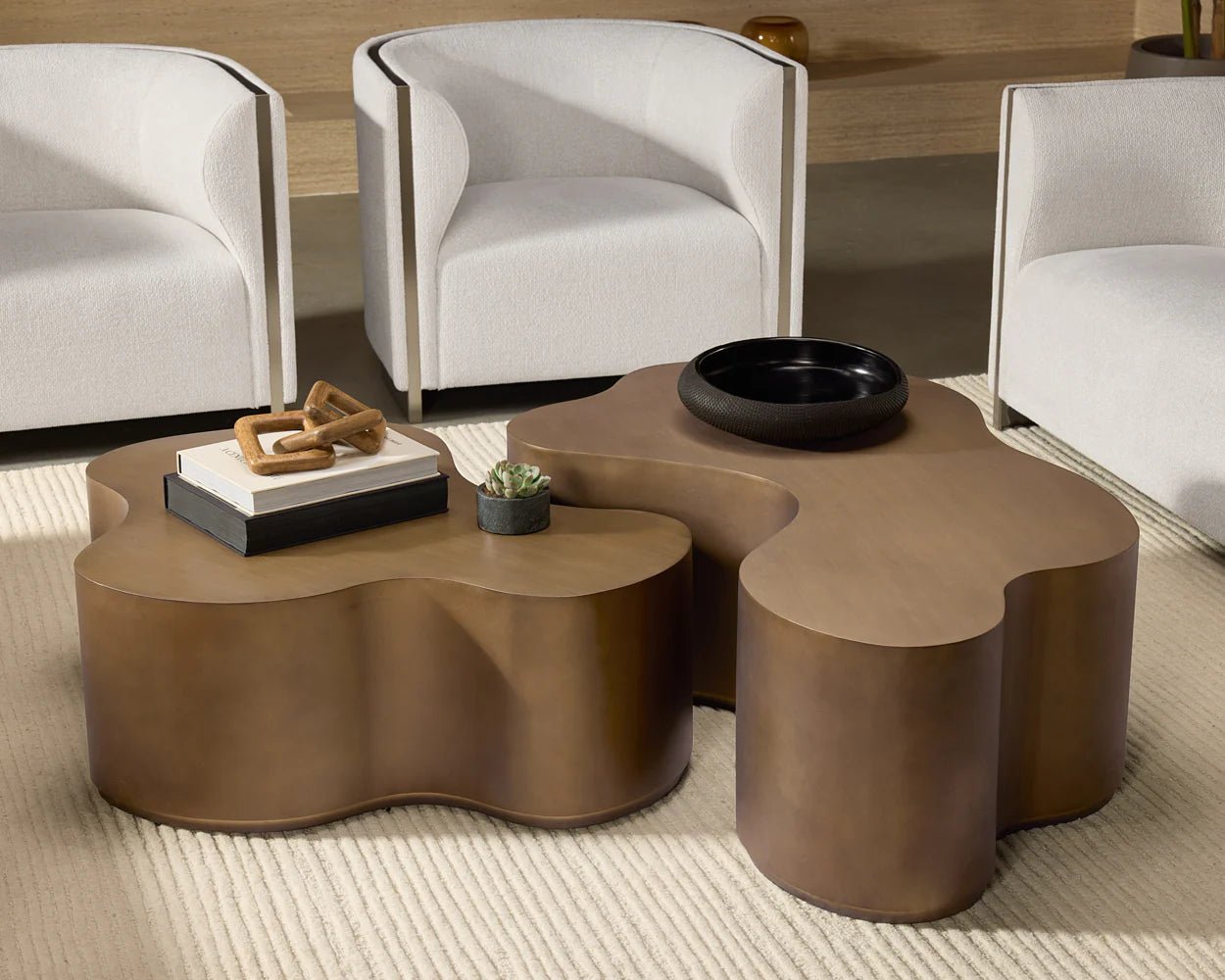 Boise Nesting Coffee Tables (Set Of 2) - Central Designs