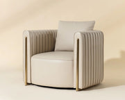Alix Lounge Chair - Napa Beige - Central Designs