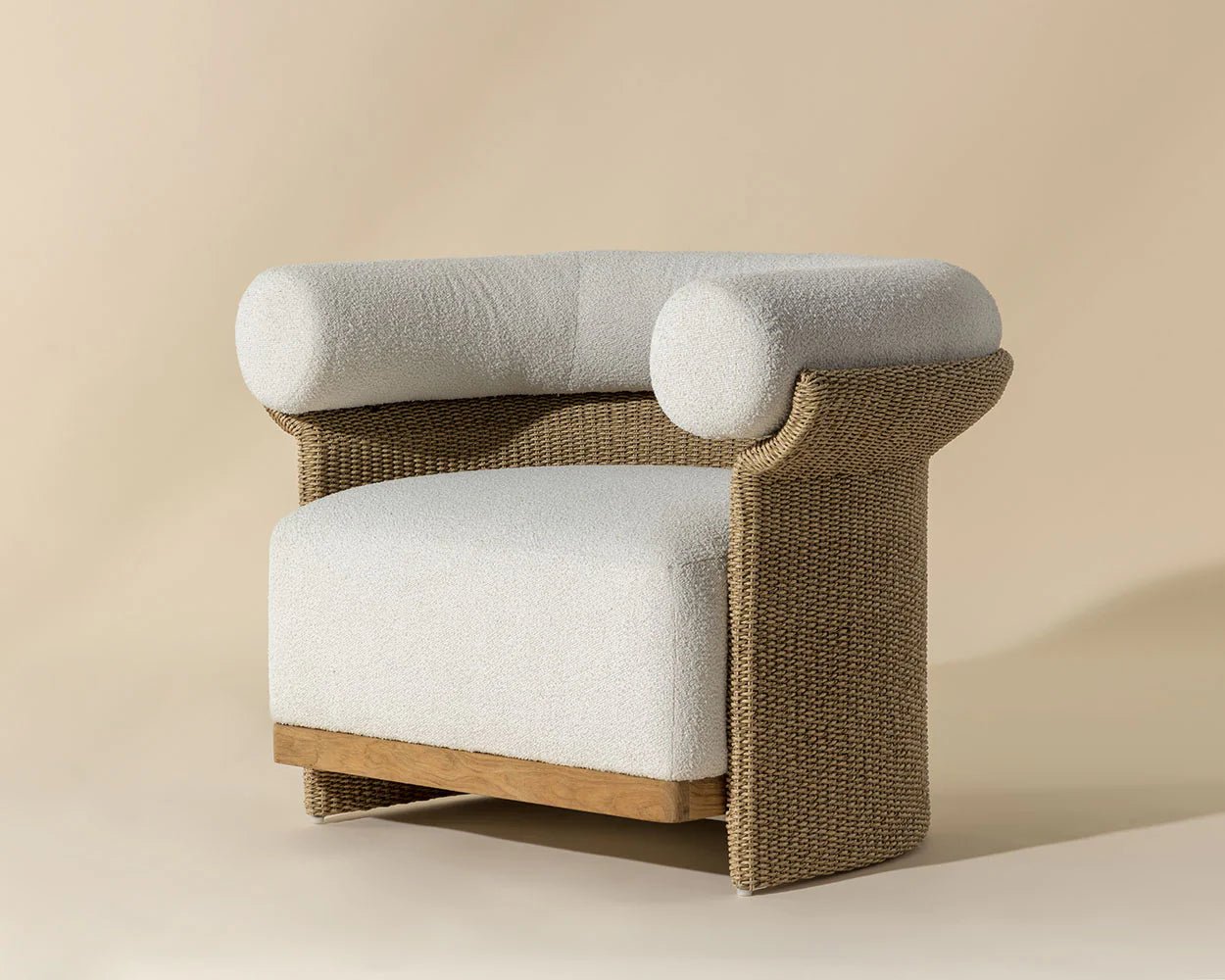 Asos Lounge Chair - Louis Cream - Central Designs