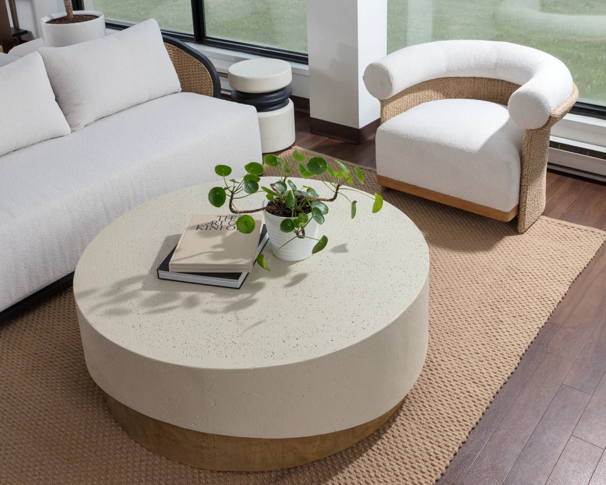 Asos Lounge Chair - Louis Cream - Central Designs
