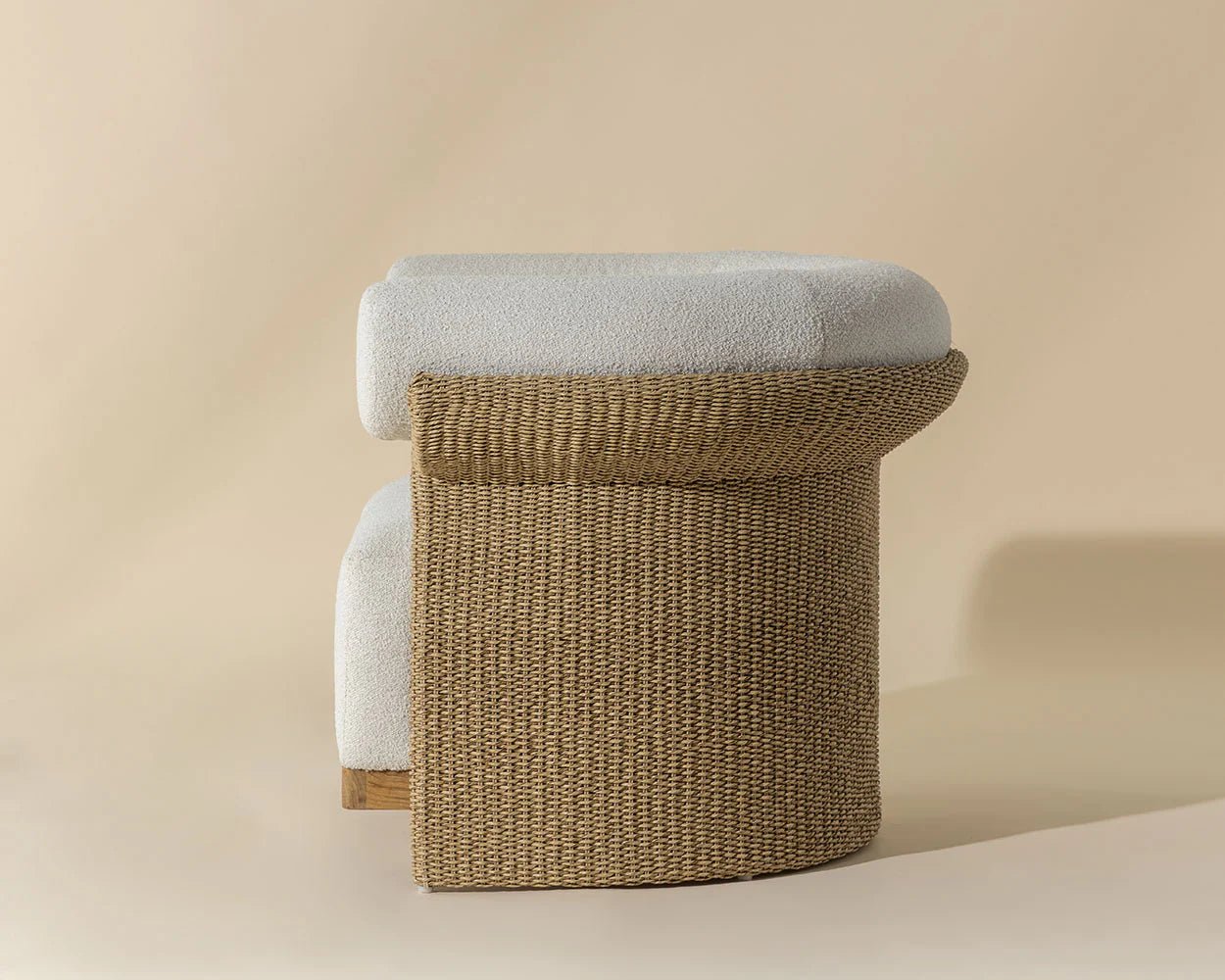 Asos Lounge Chair - Louis Cream - Central Designs