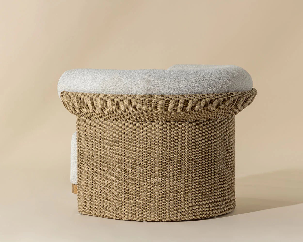 Asos Lounge Chair - Louis Cream - Central Designs