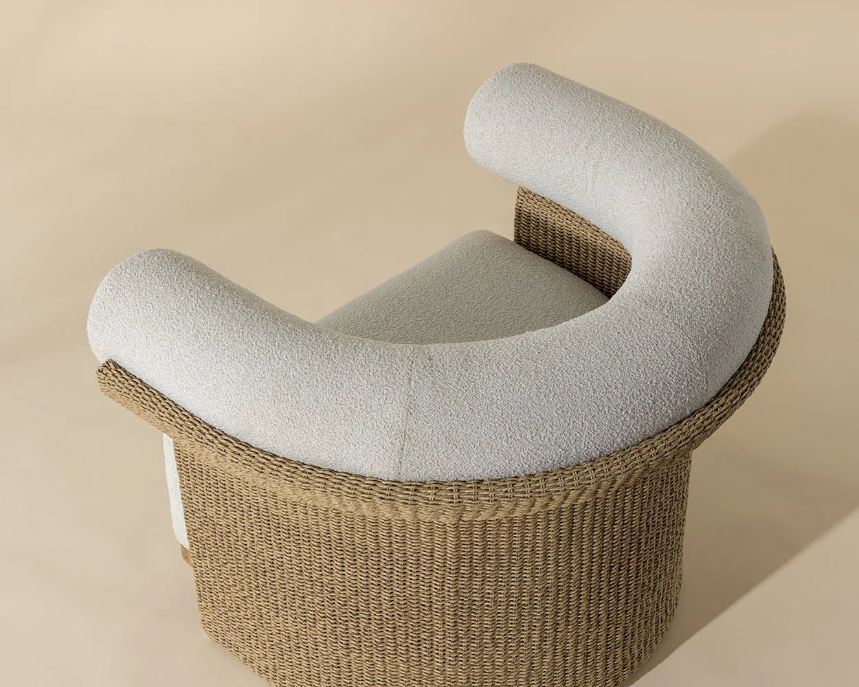 Asos Lounge Chair - Louis Cream - Central Designs