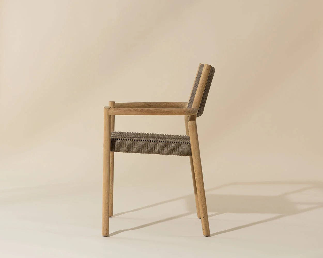 Kavala Stackable Dining Armchair - Natural - Central Designs