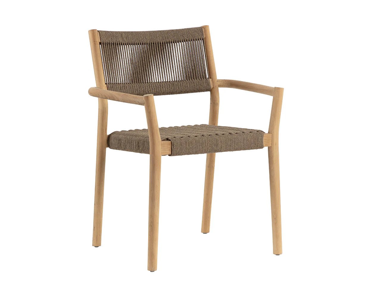 Kavala Stackable Dining Armchair - Natural - Central Designs