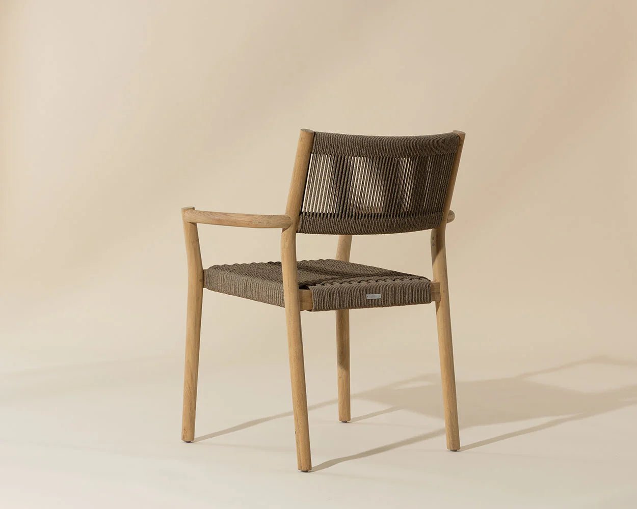 Kavala Stackable Dining Armchair - Natural - Central Designs