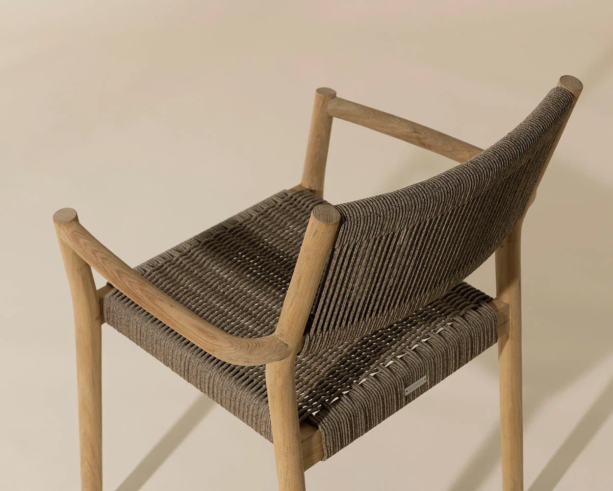 Kavala Stackable Dining Armchair - Natural - Central Designs