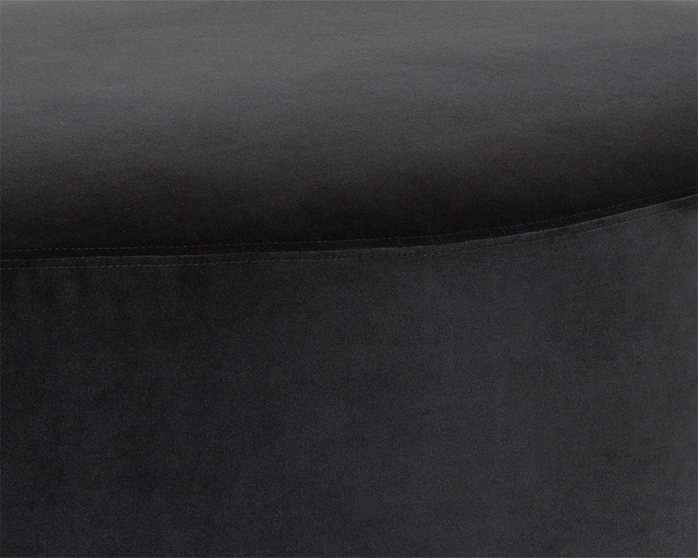 Soraya Ottoman - Shadow Grey - Central Designs