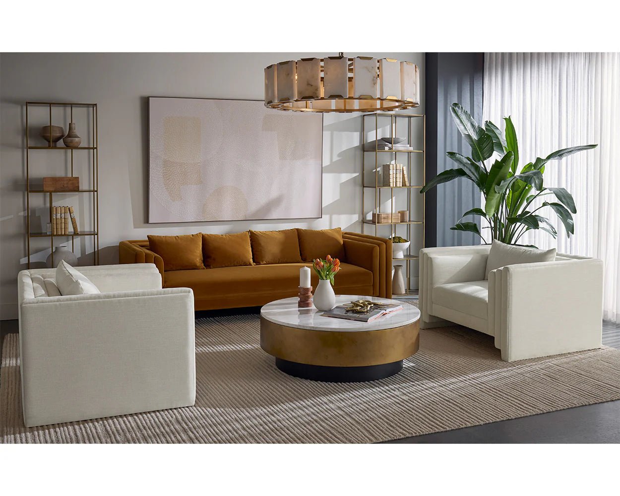 Kira Sofa - Meg Gold - Central Designs