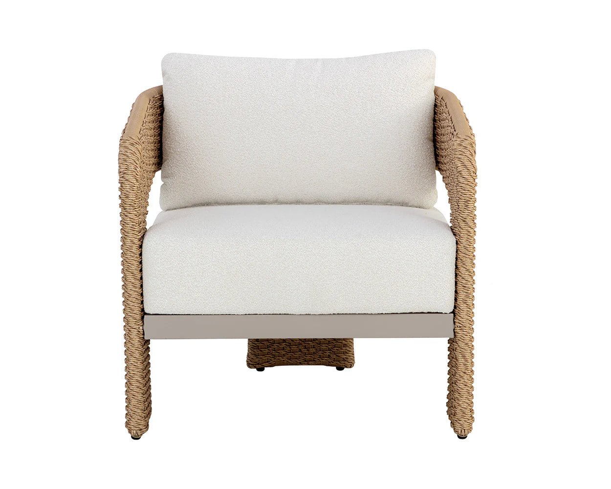 Pylos Lounge Chair - Natural - Louis Cream - Central Designs