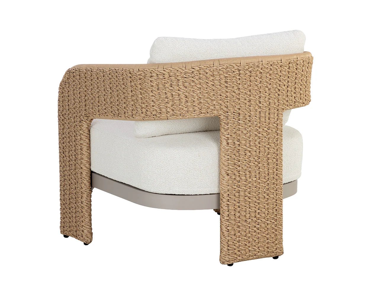 Pylos Lounge Chair - Natural - Louis Cream - Central Designs
