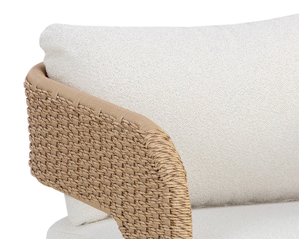 Pylos Lounge Chair - Natural - Louis Cream - Central Designs