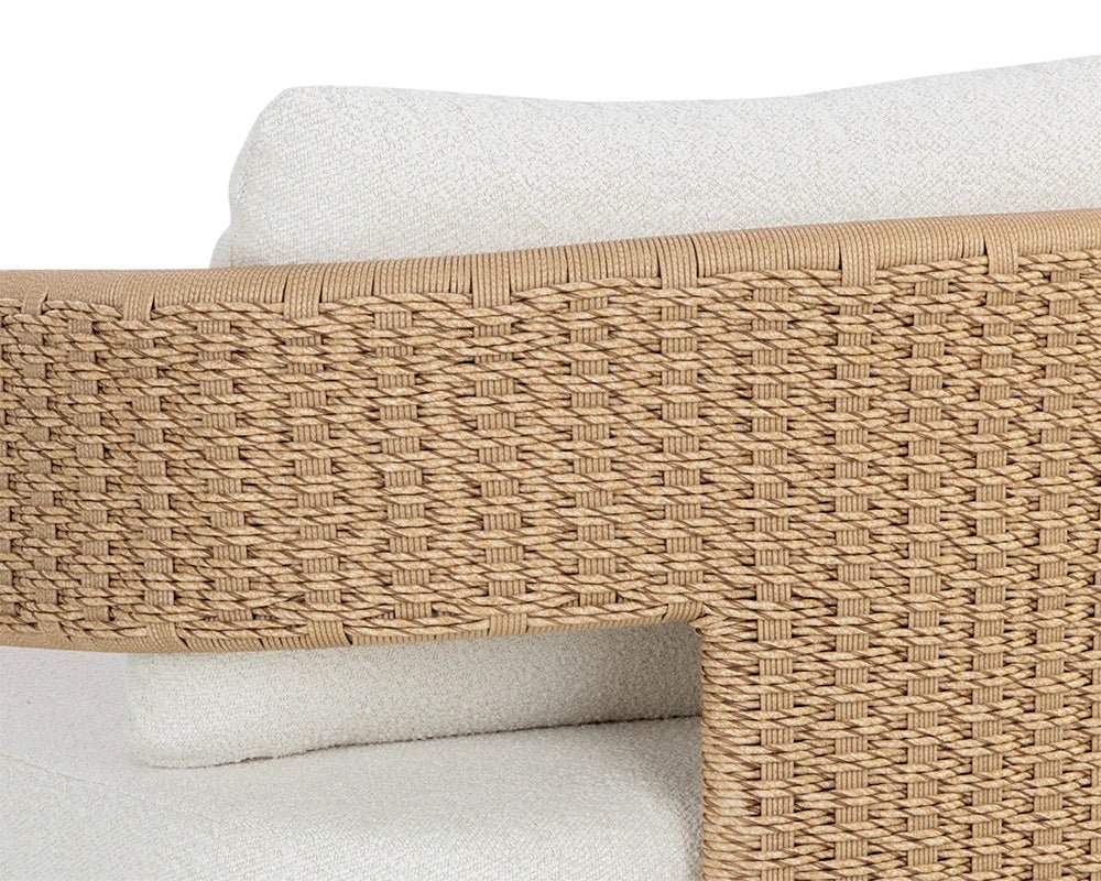 Pylos Lounge Chair - Natural - Louis Cream - Central Designs