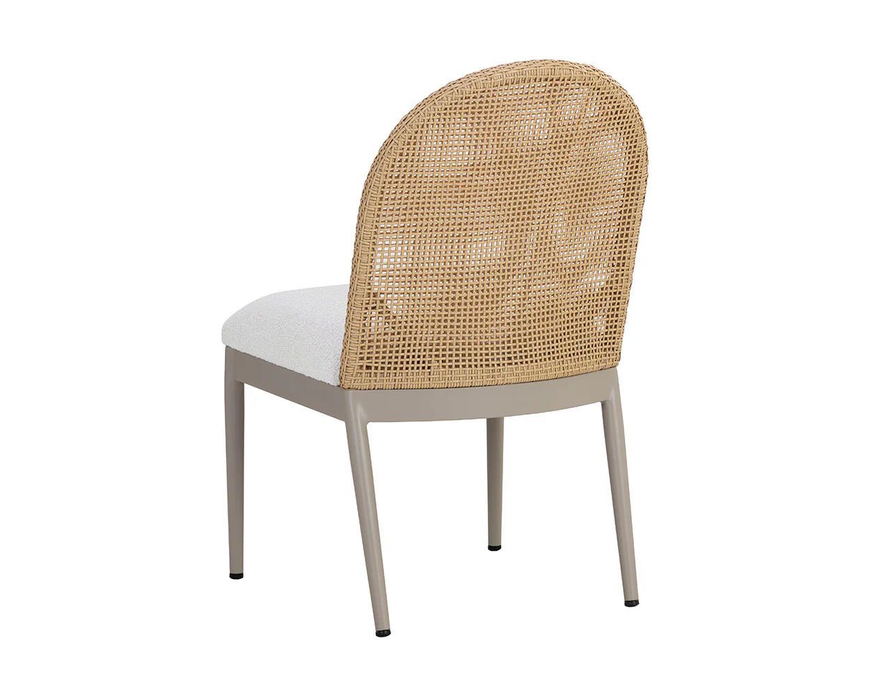 Calandri Dining Chair - Greige - Louis Cream - Central Designs
