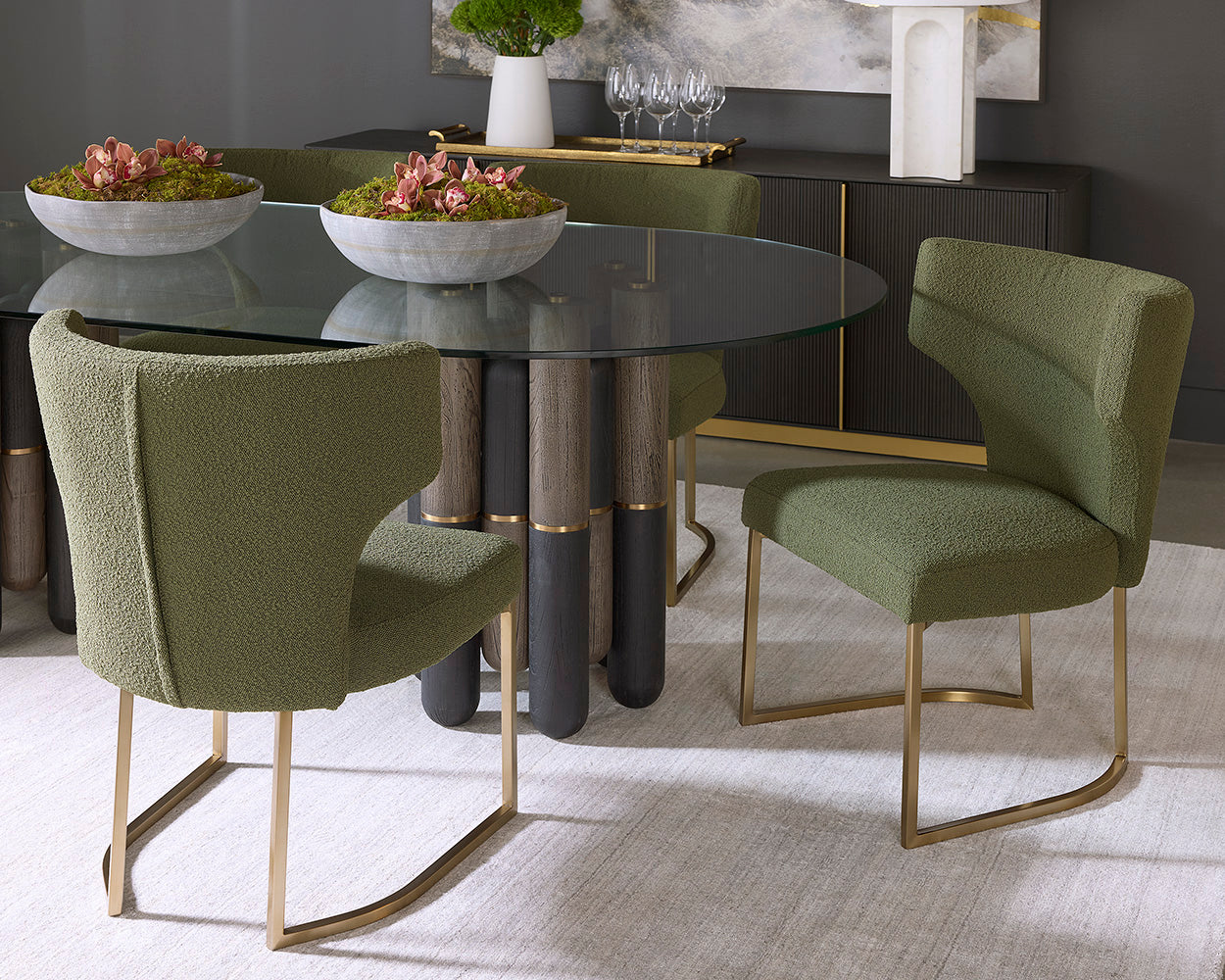 Willowdale Dining Chair - Copenhagen Olive