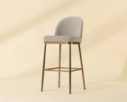 Lavania Barstool - Meg Taupe / Porcini Taupe - Central Designs