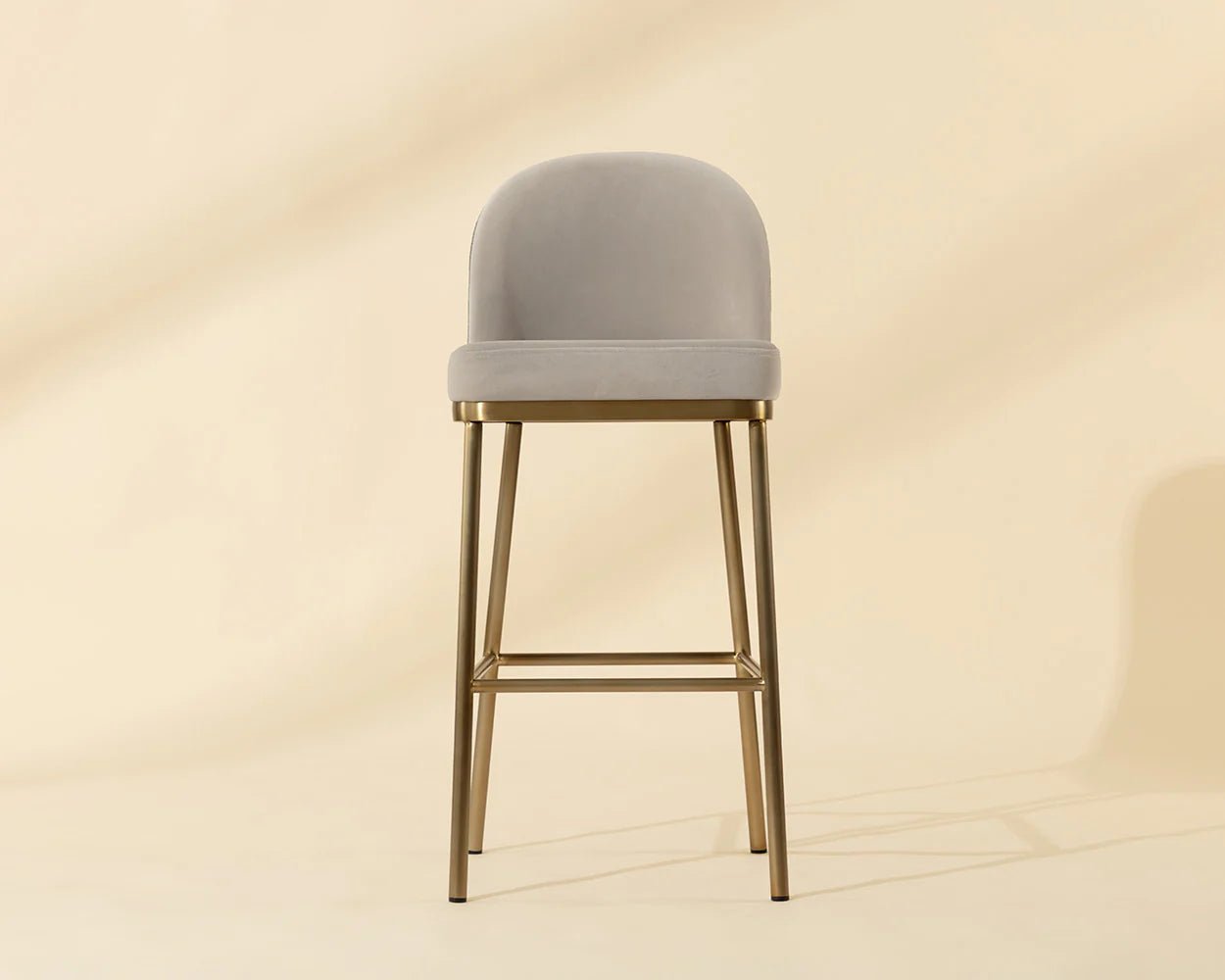 Lavania Barstool - Meg Taupe / Porcini Taupe - Central Designs